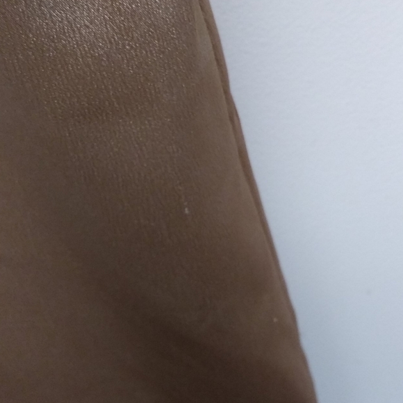 WAYF Gold Metallic Mock Neck Cut Out Mini Dress - Picture 7 of 14